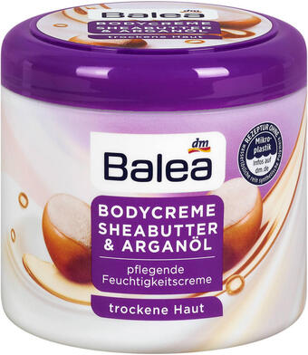dm Balea Bodycreme Sheabutter & Arganöl Angebot