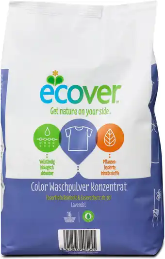 dm ecover Color Waschpulver Konzentrat Lavendel Angebot