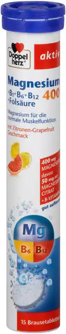 dm Doppelherz aktiv Magnesium Brausetabletten Angebot