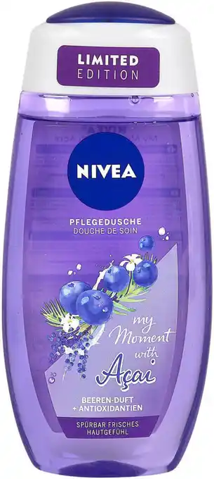 dm Nivea my Moment with Acai Pflegedusche Angebot