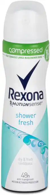 dm Rexona compressed shower fresh Deospray Angebot
