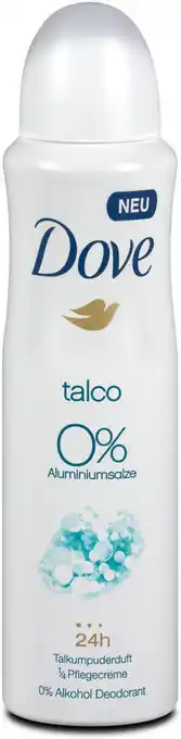 Dove Deospray Talco