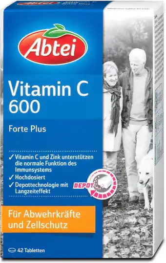 dm Abtei Vitamin C 600 Forte Depot Tabletten Angebot