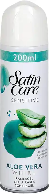 dm Gillette Satin Care Aloe Vera Rasiergel sensitive Angebot