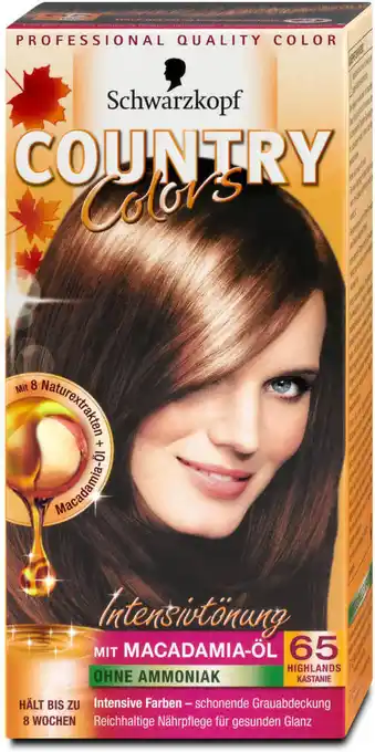 dm Country Colors Intensivtönung - Nr. 65 Highlands Kastanie Angebot