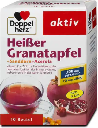 dm Doppelherz aktiv Heißer Granatapfel Pulver Angebot