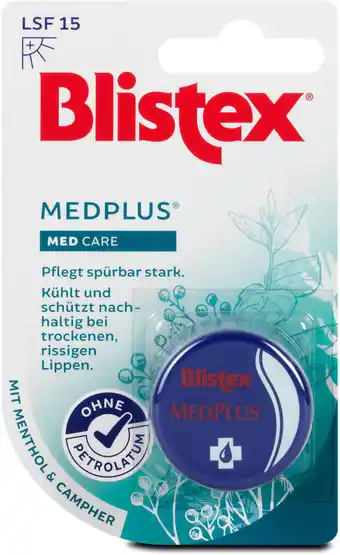 dm Blistex Med Plus Lippenpflege Med Care Angebot