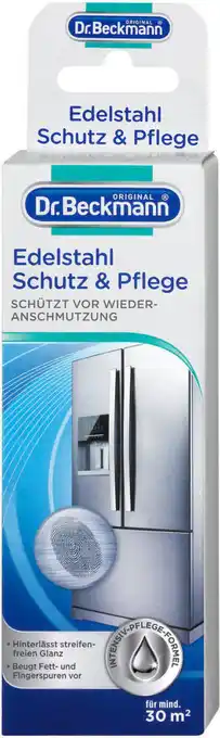 dm Dr. Beckmann Edelstahl Schutz & Pflege Angebot