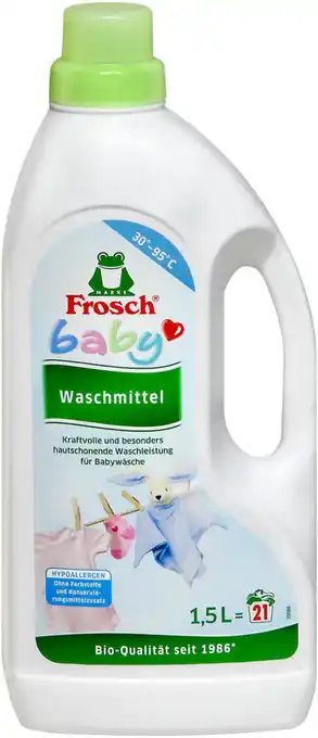 dm Frosch baby Waschmittel Angebot