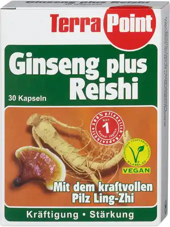 dm TerraPoint Ginseng plus Reishi Kräftigung & Stärkung Kapseln Angebot