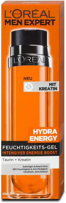 dm L'Oréal Men Expert Feuchtigkeits-Gel Hydra Energy Angebot