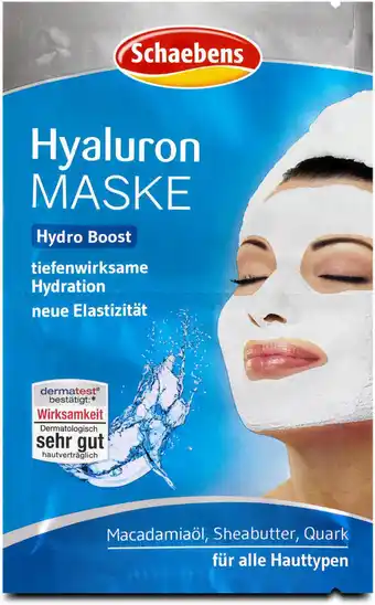 dm Schaebens Hyaluron Maske Angebot
