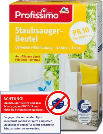 dm Profissimo Staubsauger-Beutel PR 10 Angebot