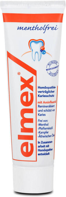 dm elmex mentholfrei Zahncreme Angebot