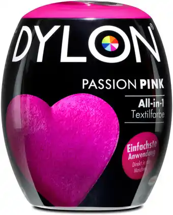 dm Dylon Textilfarbe Passion Pink Angebot
