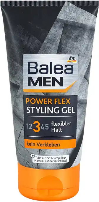 dm Balea MEN Styling Gel Power Flex Angebot