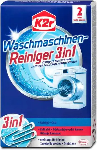 K2r 3in1 Waschmaschinen-Reiniger