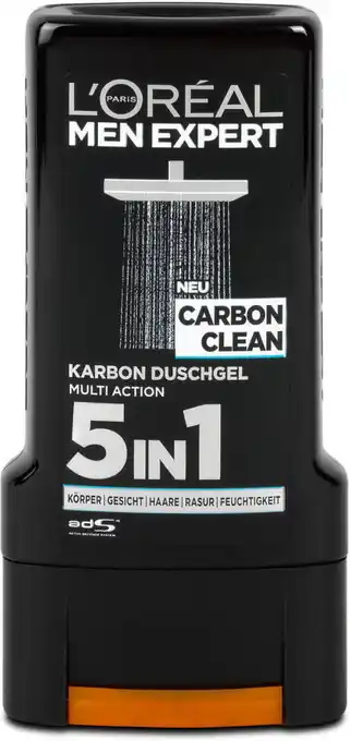 dm L'Oréal Men Expert Duschgel Carbon Clean Angebot