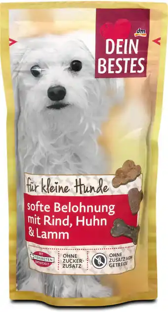 dm Dein Bestes Hundesnack Softe Belohnung mit Rind, Huhn & Lamm Angebot