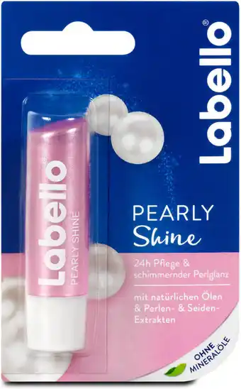 dm Labello Lippenpflegestift Pearly Shine Angebot