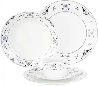 Möbelix Kombiservice Aus Porzellan Noemi für 4 Personen, 20tlg. Angebot