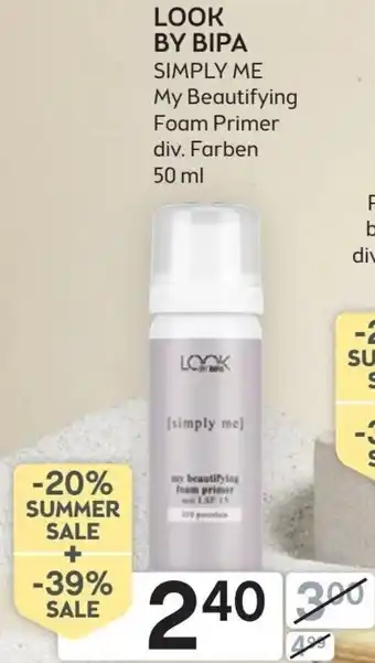 Bipa Simply Me My Beautifying Foam Primer 50 ml Angebot