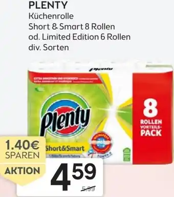 Bipa Plenty Küchenrolle Short & Smart Angebot
