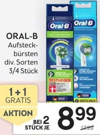 Bipa Oral-B Aufsteckbürsten Angebot