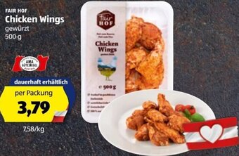 Hofer Chicken Wings 500 g Angebot