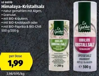Hofer Himalaya Kristallsalz 500 g/200 g Angebot