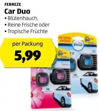 Hofer Car Duo Angebot
