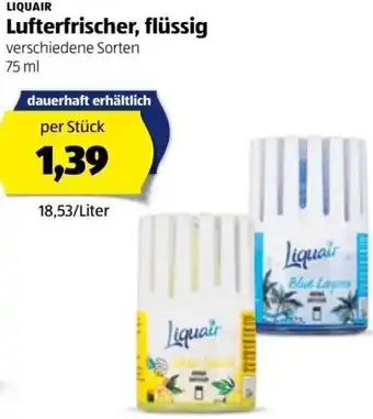 Hofer Lufterfrischer, Flüssig 75 ml Angebot