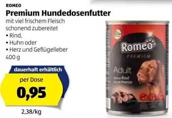 Hofer Premium Hundedosenfutter 400 g Angebot