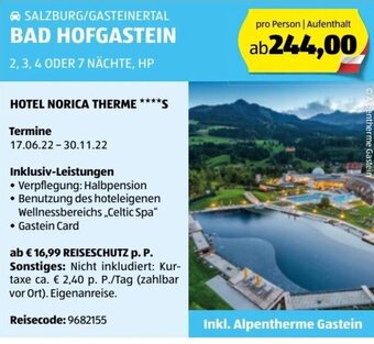 Hofer Salzburg/Gasteinertal Bad Hofgastein Angebot