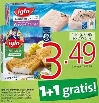 Spar Polardorsch oder Scholle 250-400 g Angebot