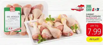 Spar Hendl Unterkeulen per kg Angebot