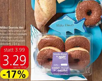 Spar Milka Donuts 224 g Angebot