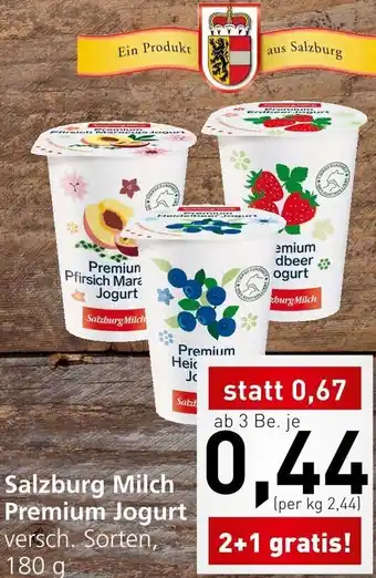 Spar Salzburg Milch Premium Jogurt 180 g Angebot