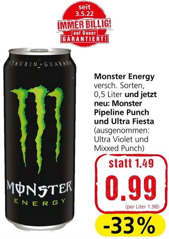 Spar Monster Energy Angebot