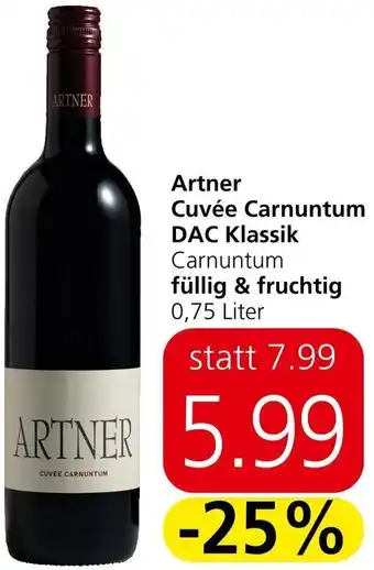 Spar Cuvée Carnuntum DAC Klassik 0,75 Liter Angebot