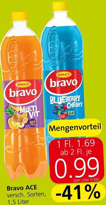 Spar Bravo ACE 1,5 Liter Angebot