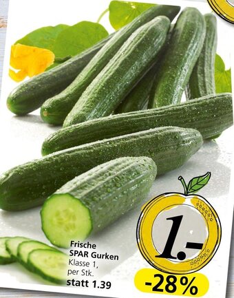 Spar Gurken Angebot