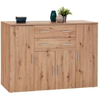 Möbelix Kommode B 152cm Trio New, Artisan Eiche Dekor Angebot