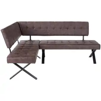 Möbelix Eckbank Braun Lederlook Vintage Donna Re 150x200 cm Angebot