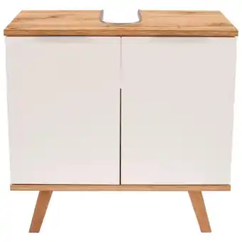Möbelix Waschbeckenunterschrank Turin 4 B: 60 cm Weiß Angebot