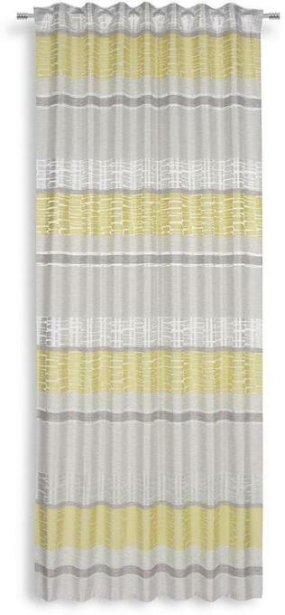 Möbelix Vorhang mit Schlaufen und Band Palma B: 140cm, Gelb Angebot