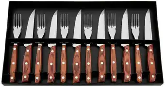 Möbelix Steakmesserset Fuego 12-teilig Edelstahl Angebot