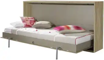 Möbelix Klappbett mit Lattenrost 90x200 Albero Grau/Eiche Dekor Angebot