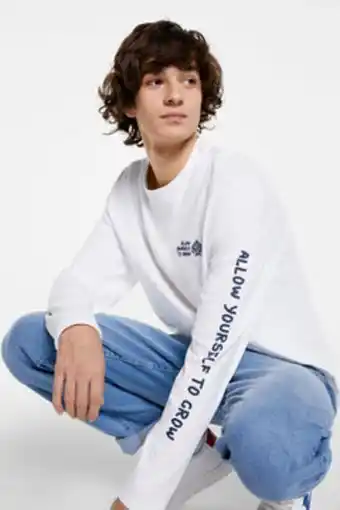Springfield Long-sleeved logo t-shirt Angebot