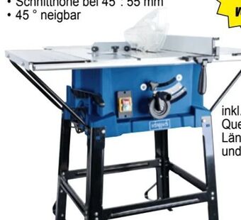 Zgonc Tischkreissäge HS110 Angebot